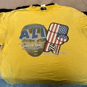 Muhammad Ali Wembley tee 1963